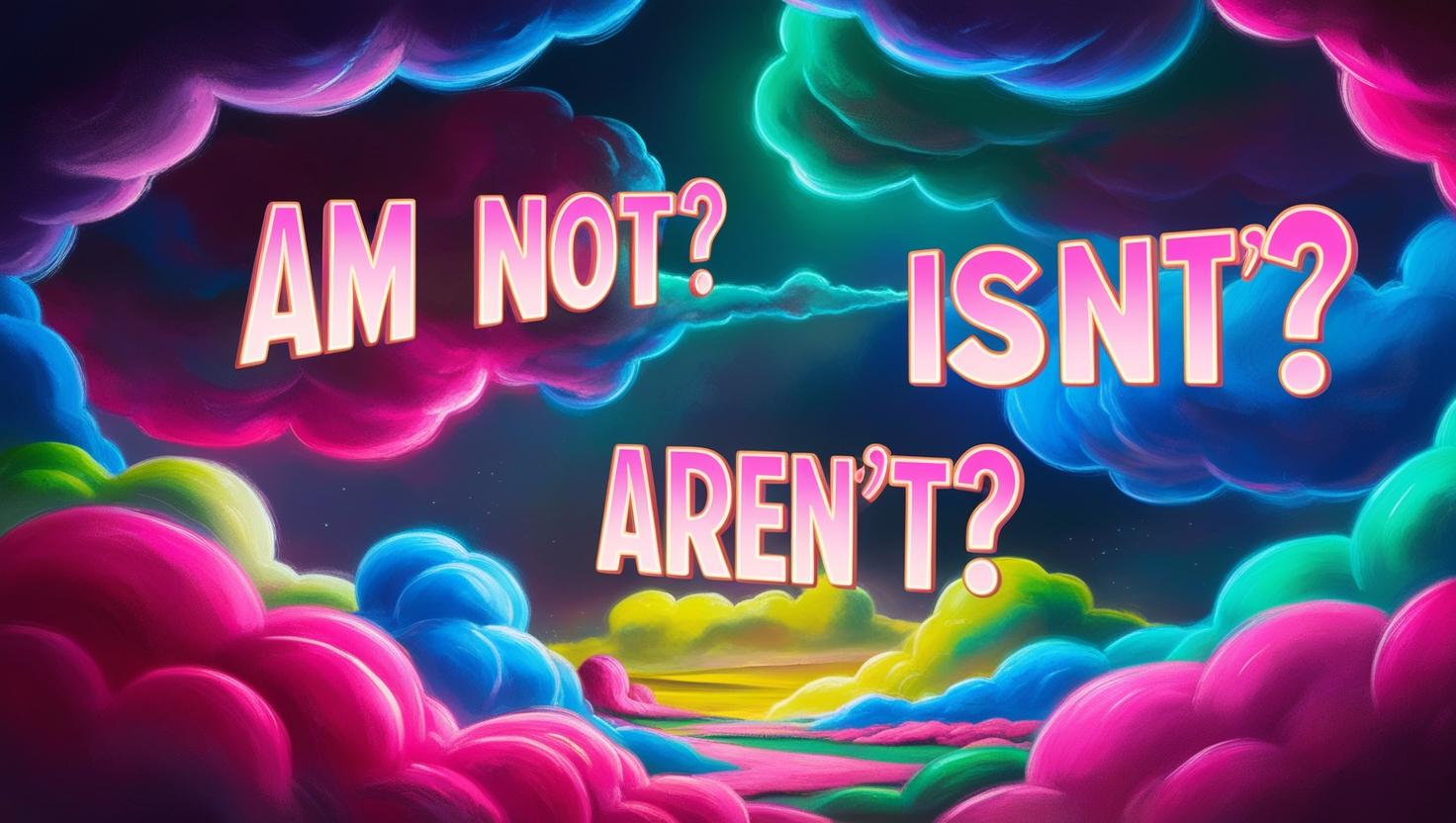 Am not / Isn’t / Aren’t