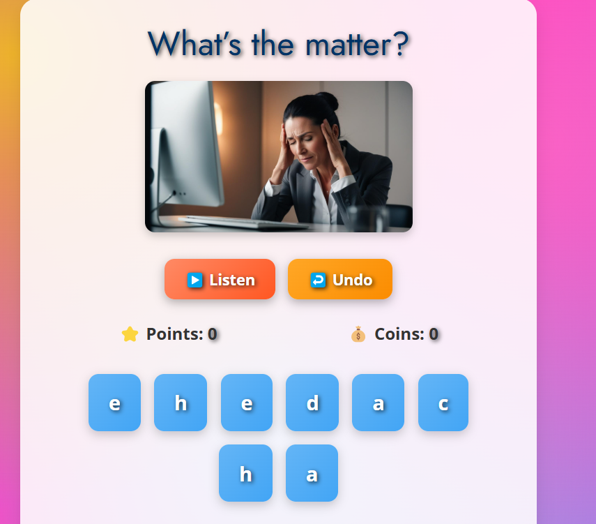 What’s the Matter? – Letters