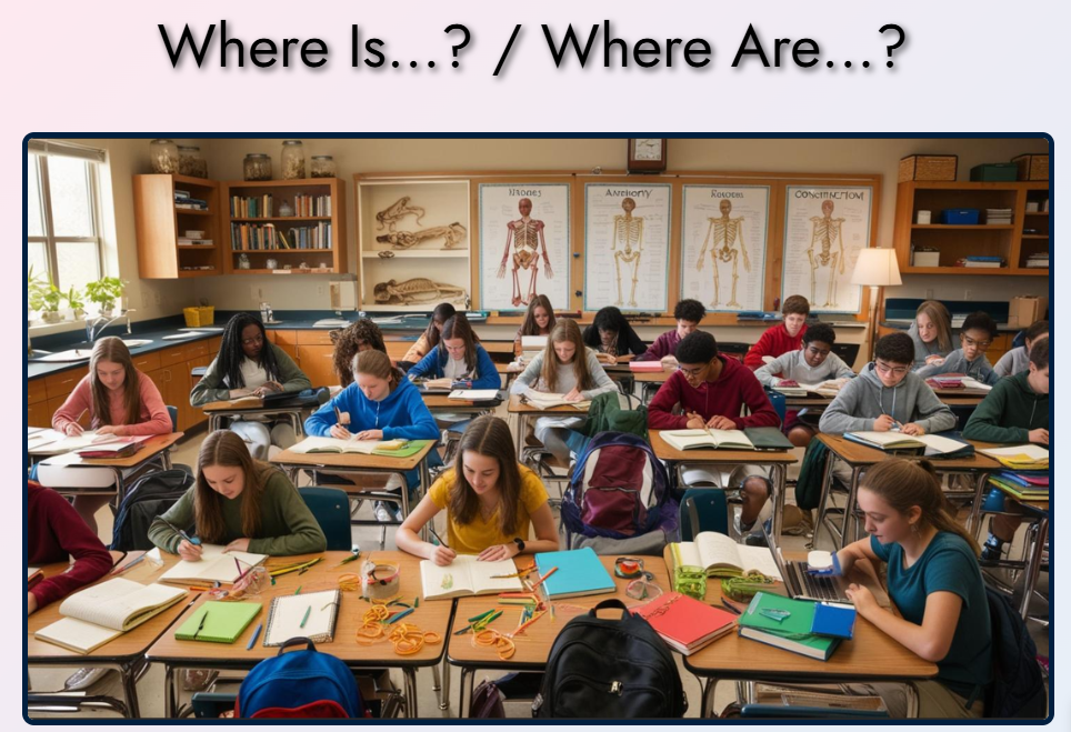 Prepositions of Place – Advanced