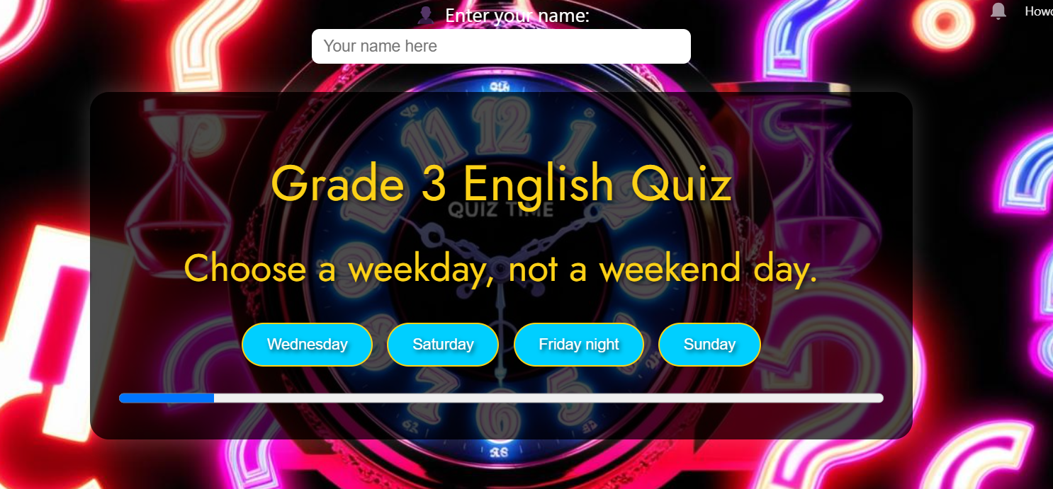 Quiz Grade 3