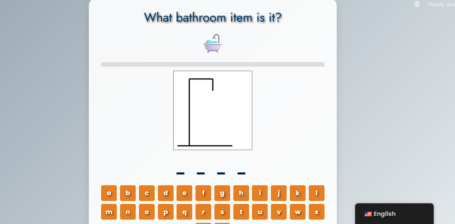 Hangman Bathroom