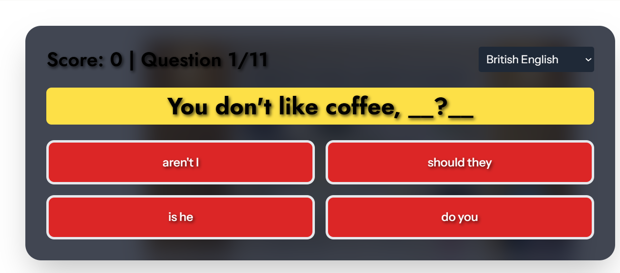 Question Tags